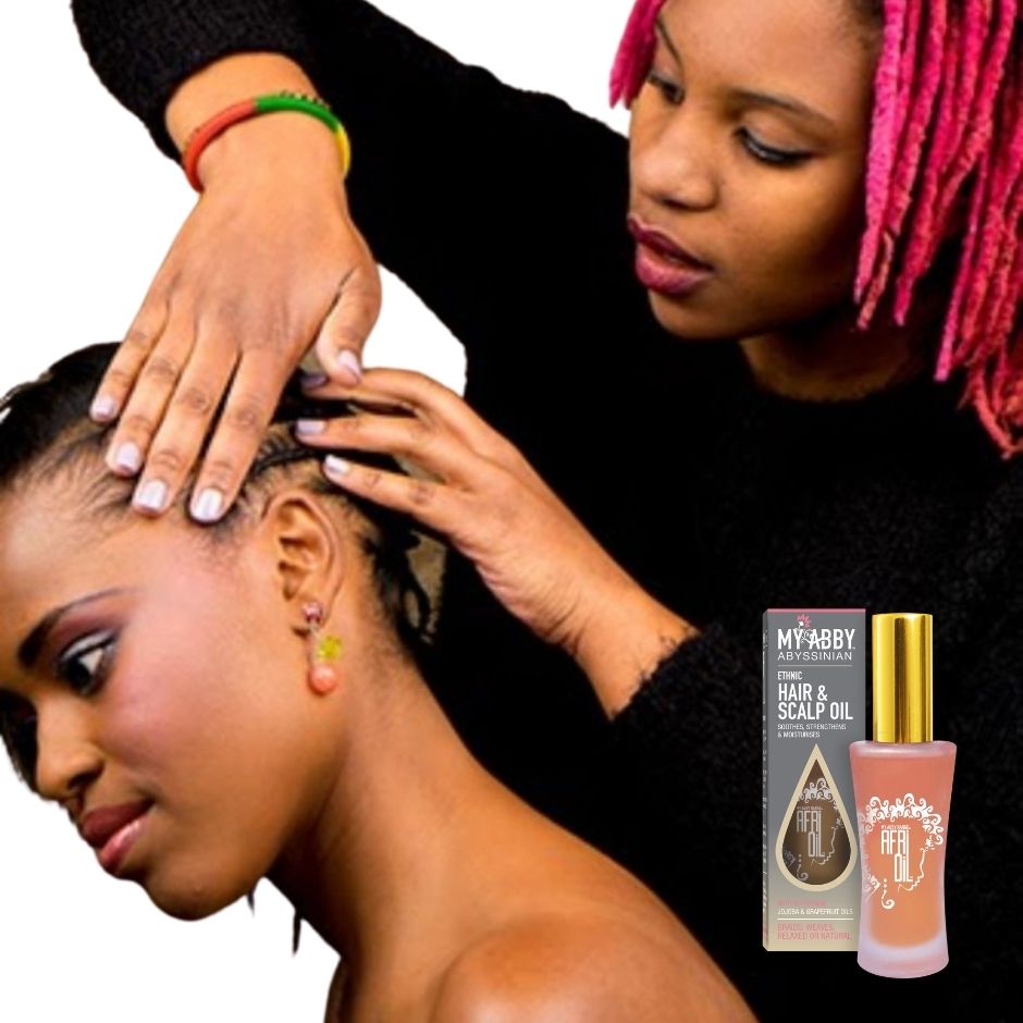 Afri-Oil™ Hair and Scalp (Braids, Weave, Natural and Relaxed Hair)